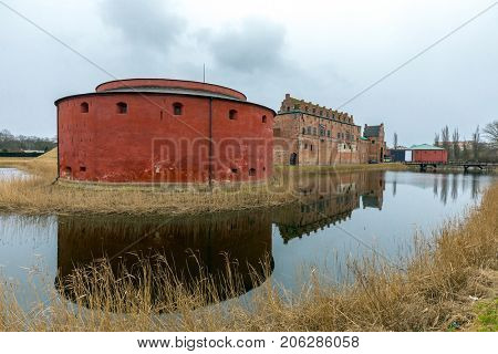 Malmo Castle in Southern Sweden