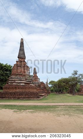 Visit to the second capital of Siams in Ayutthaya today's Thailand