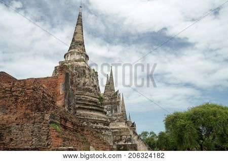 Visit to the second capital of Siams in Ayutthaya today's Thailand