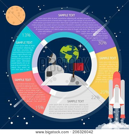 Spacecolony Infographic | set of vector diagram illustration use for education, research, science and much more.The set can be used for several purposes like: websites, print templates, presentation templates, and promotional materials.