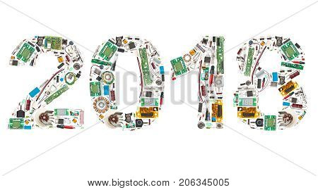 2018 Made Of Electronic Components