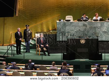 72Th Session Of The Un General Assembly In New York