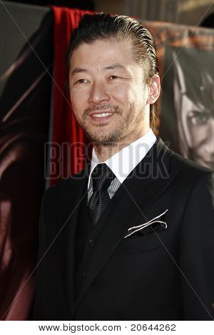 Los Angeles kann 2: Tadanobu Asano bei der Premiere von Thor am El Capitan Theater, Los Angeles,