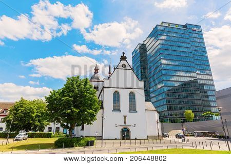 Church Alt St. Heribert In Cologne-deutz, Germany