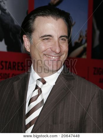 LOS ANGELES - APR 17: Andy Garcia på Lost City Premiere i Los Angeles, Californien på April 17,