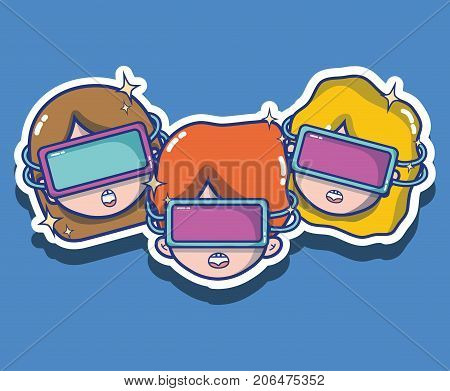videogame console futuristic technology to play vector illustration