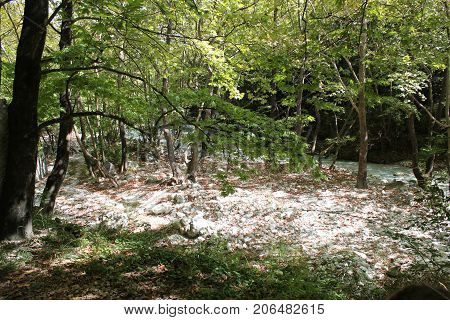 Pozar Thermal Baths near Edessa Greece Europe