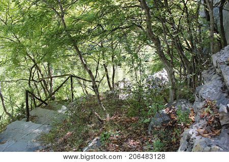 Pozar Thermal Baths near Edessa Greece Europe