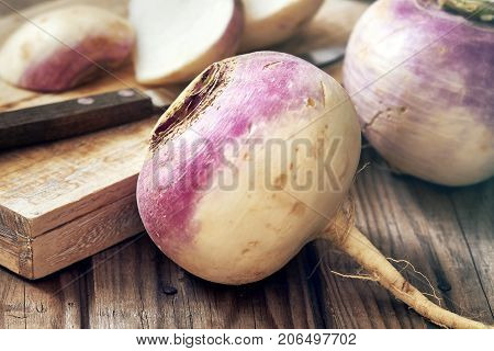 Raw Organic Turnip