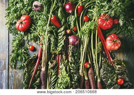 Purple Carrot With Vegetables