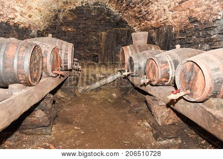 Old Wine Cellar At Cevio