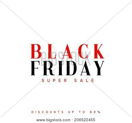 Black Friday sale, banner, poster advert. Card offert promotion design.