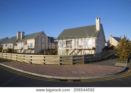Swansea, UK: March 31, 2016: A large, exclusive five bedroom individually designed family house. Prices of desirable detached houses in prime locations have escalated enormously in the last decade.