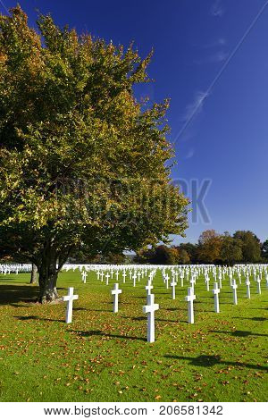 Military Cemetery Henri-chapelle, Belgium