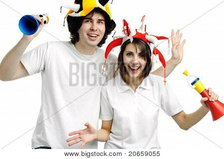 Zwei Fans