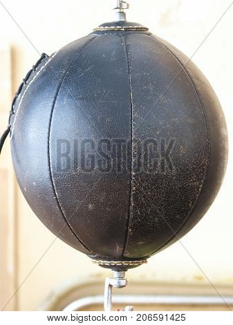 Boxing punch close up