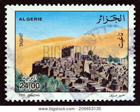 ALGERIA - CIRCA 1998: A stamp printed in Algeria from the 