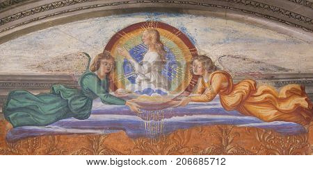 Fresco In San Gimignano - Saint Fina