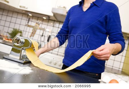 Kvindelige gøre Pasta