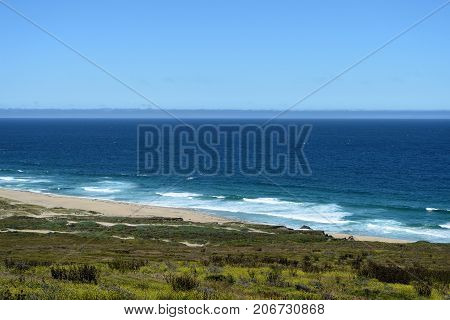 Seascapes Along The California State Route One, California, Usa