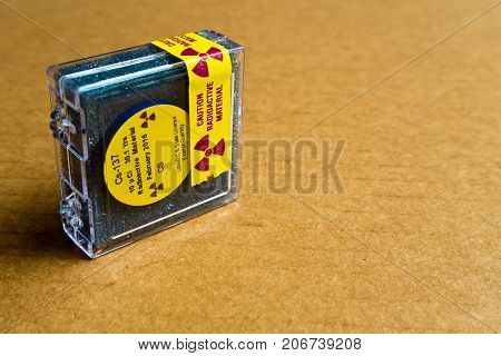 Small Cesium Radioactive