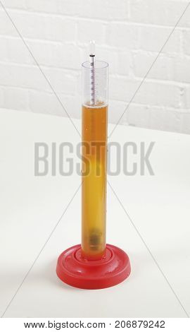Homebrewing: measuring the density of craft beer