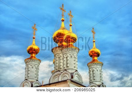 Church of the Epiphany, Transfiguration Monastery at the Ryazan Kremlin, the Golden Ring of Russia