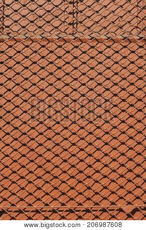 background in the form of an old mesh screen mesh