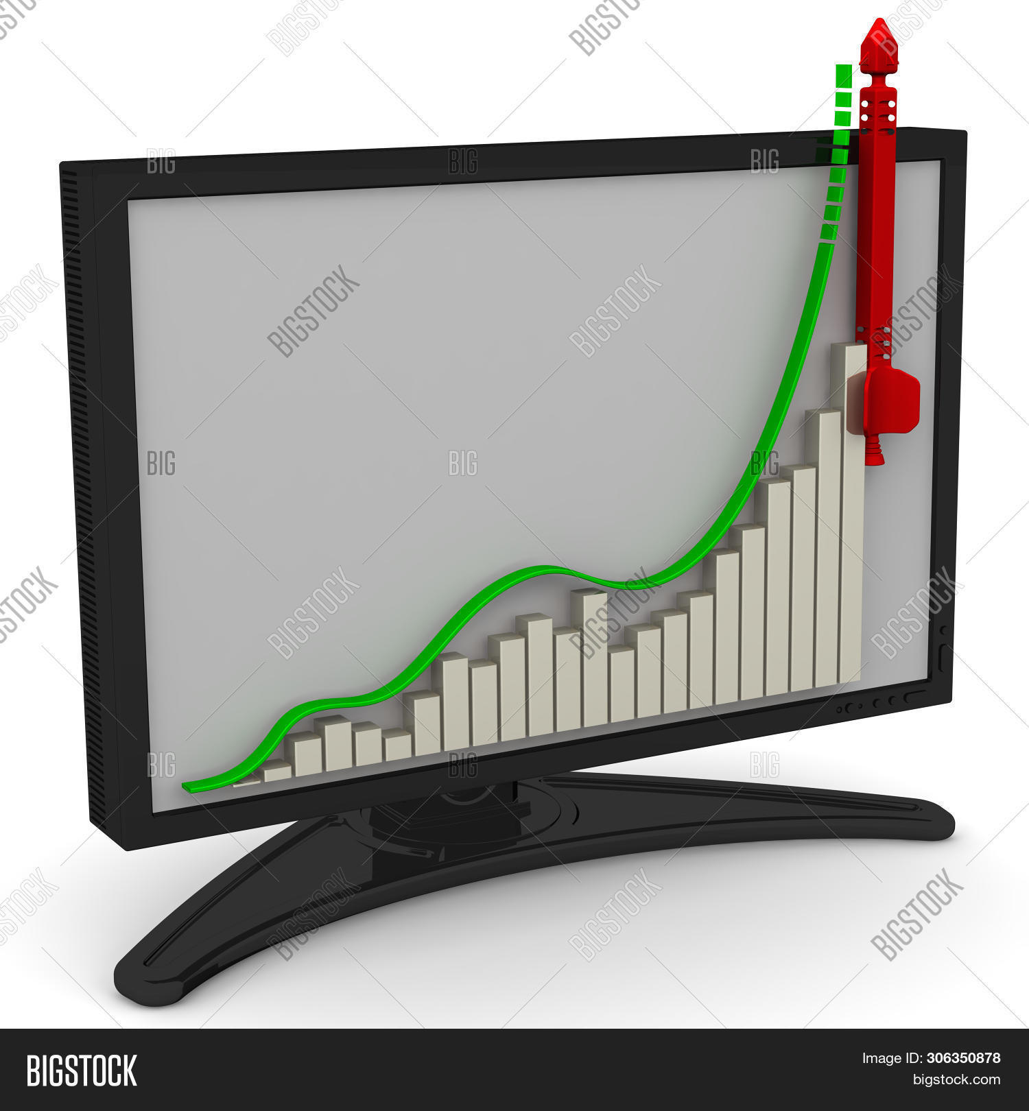 Chart Rapid Rise Image & Photo (Free Trial) | Bigstock