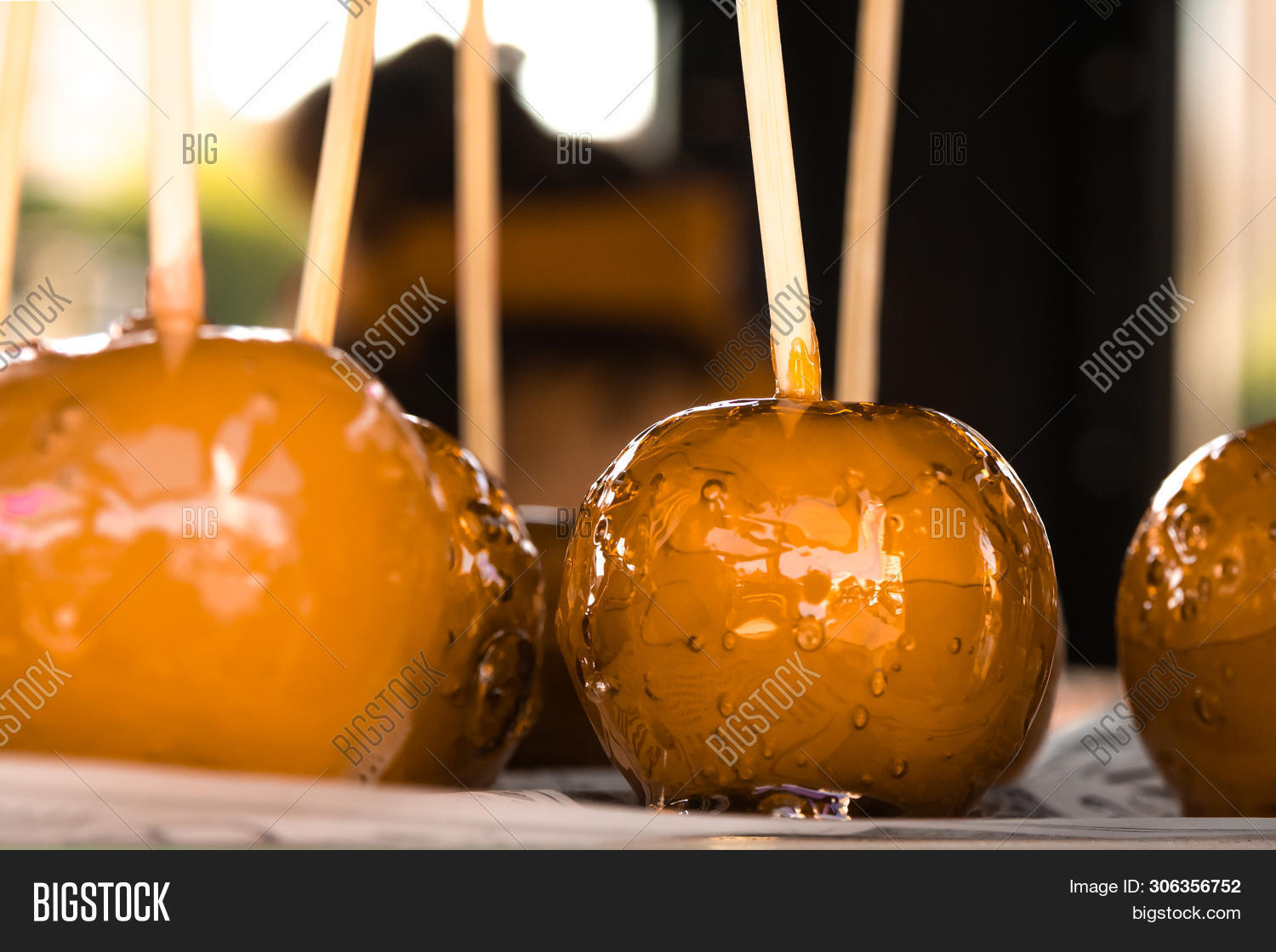 Yellow Apple Caramel Image & Photo (Free Trial) Bigstock
