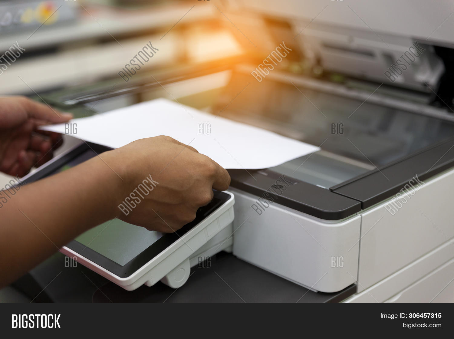 the copier
