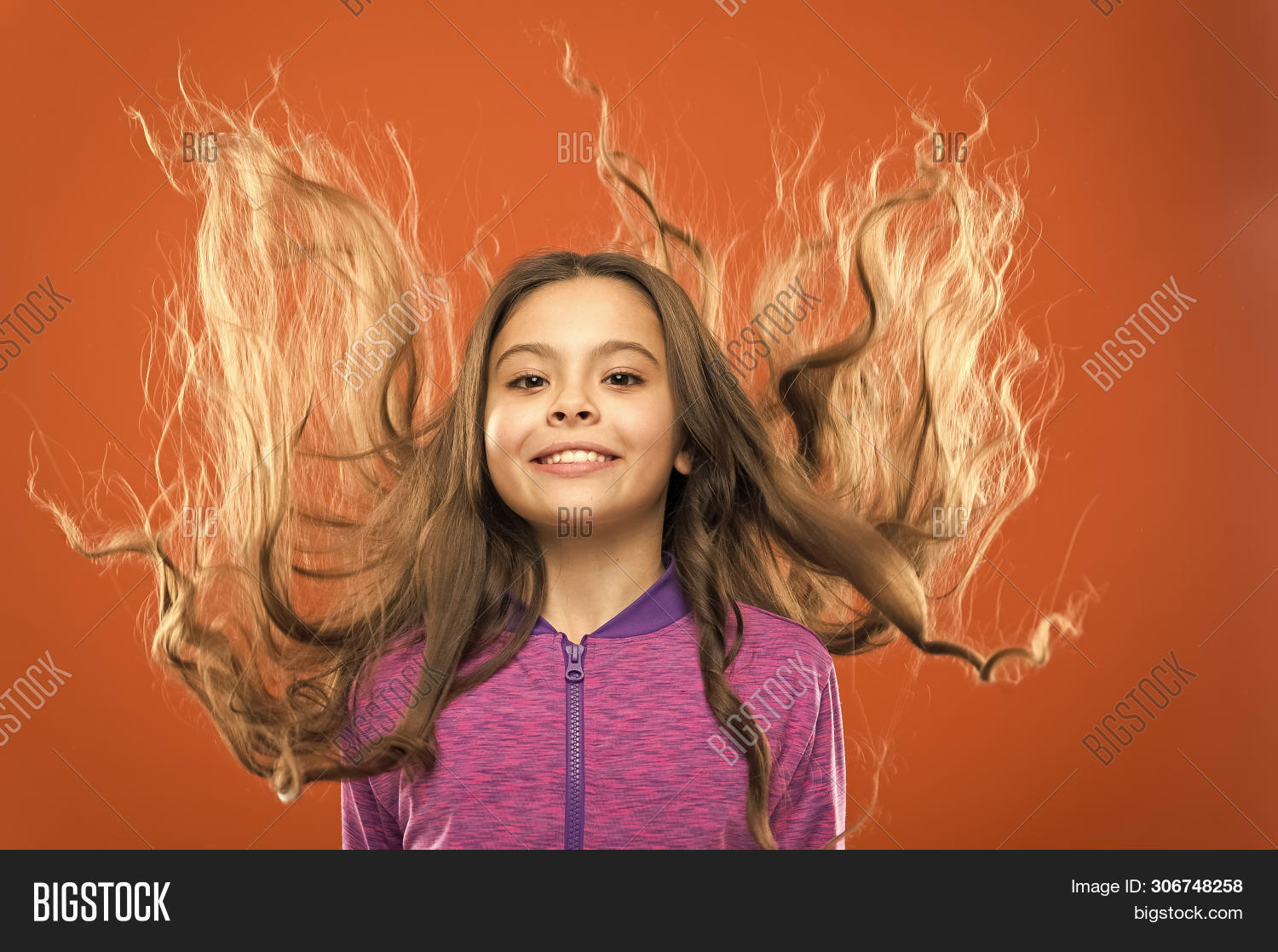 Little Girl Grow Long Image Photo Free Trial Bigstock