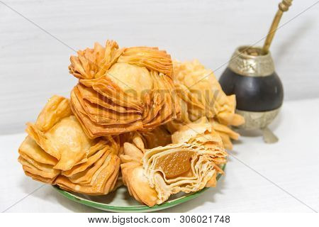 Fried Pastries Traditional Sweets Of The Argentine Gastronomy