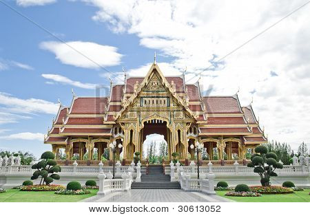 Buddhism pavilion in bangkok