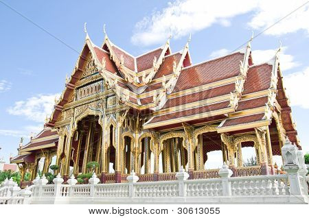 Buddhism pavilion in bangkok