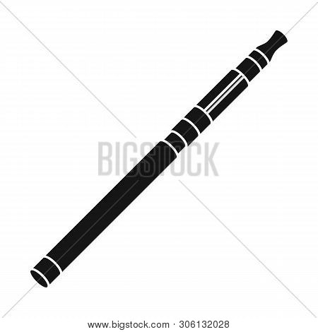 Vector Illustration Of Electronic And Filter Logo. Collection Of Electronic And Vapor  Stock Symbol 