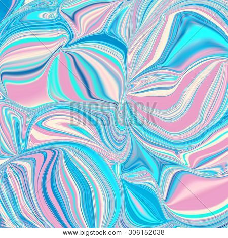 Digital Art. Abstract Colorful Fluid Art Background.