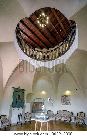 Zilina, Slovakia - May 25: Interior Of Budatin Castle On May 25, 2019 In Zilina