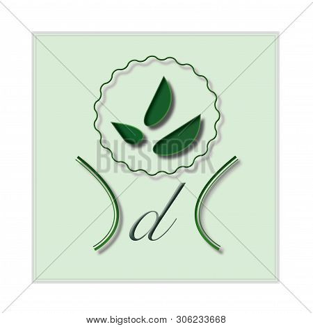 The Beautiful Green Logo Design Of Natural Company