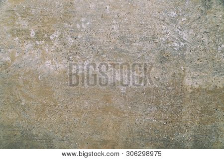 Texture Of Gray Color Cement Wall For The Background