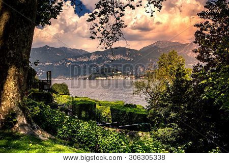 Exteriors Of Villa Carlotta, Lake Como, Tremezzo, Italy