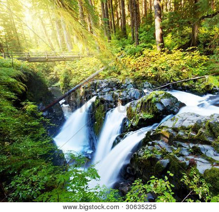 Sol Duc cascata