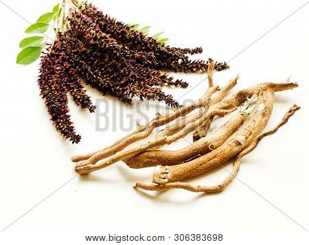 Licorice On White