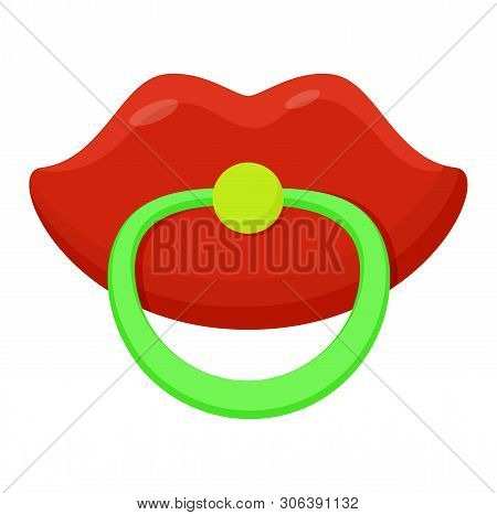 Pacifier Vector Baby Soother Child Nipple And Kids Rubber Nipple Illustration Set Of Cartoon Comfort
