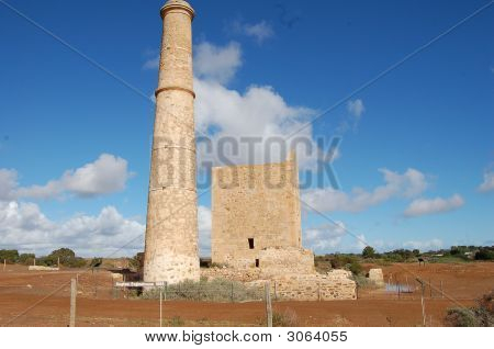 Cornish vecchia miniera di rame
