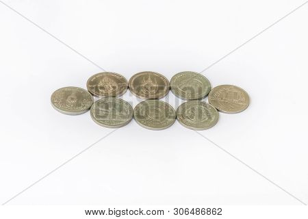 Thai Banknotes And Precious Coins Issued In The Important Agenda Of Thailand.