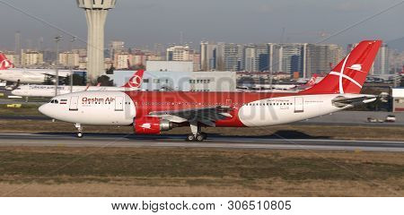 Airplane Takeoff From Airport