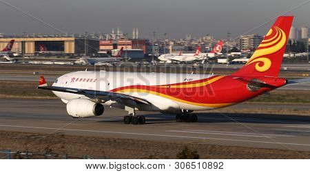 Airplane Takeoff From Airport