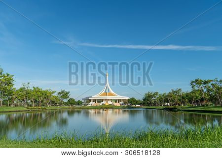 Bangkok, Thailand. - June 15, 2019 : King Rama Ix Park Or Suan Luang Rama Ix Is A Public Park In Ban