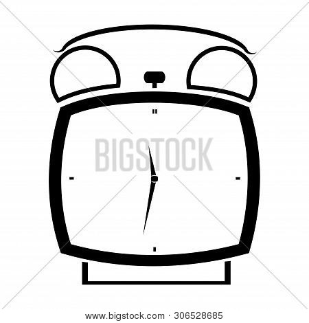 Clock Icon Isolated On White Background. Clock Icon Simple Sign. Clock Icon Trendy And Modern Symbol